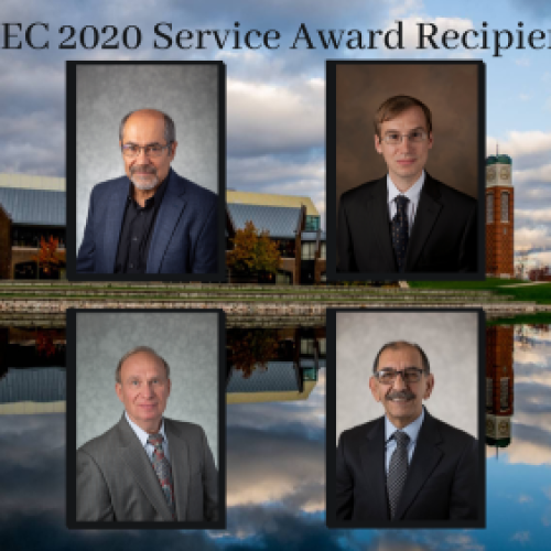 PCEC Faculty Honored with Service Awards